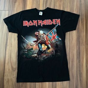 Bay island trooper Iron maiden concert T-shirt